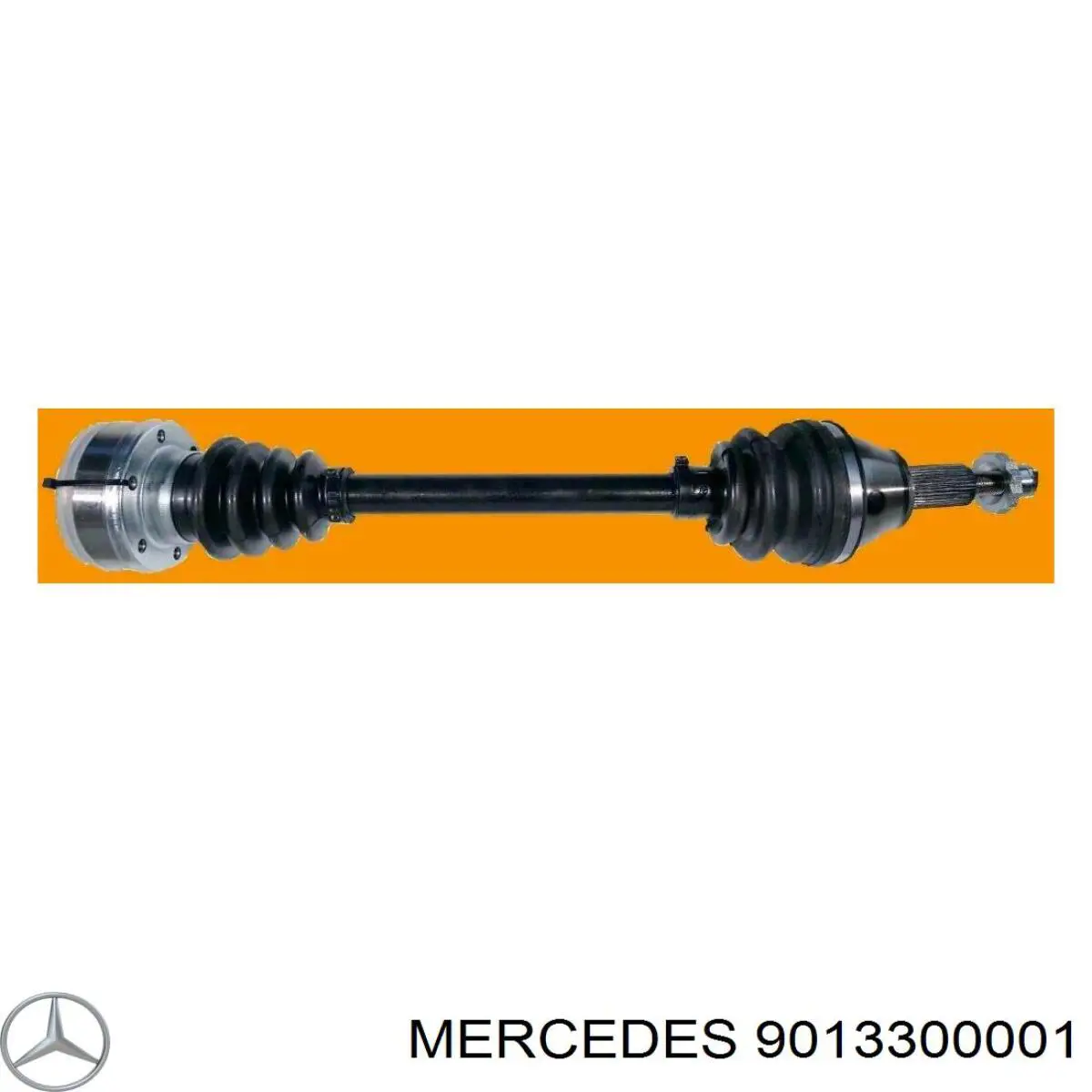 9013300001 Mercedes піввісь (привід передня)