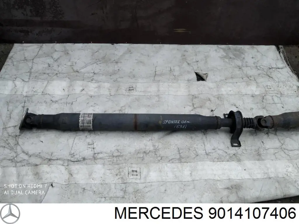 Вал карданний задній, у зборі Mercedes A9014107406 ціна, від 210.75 USD