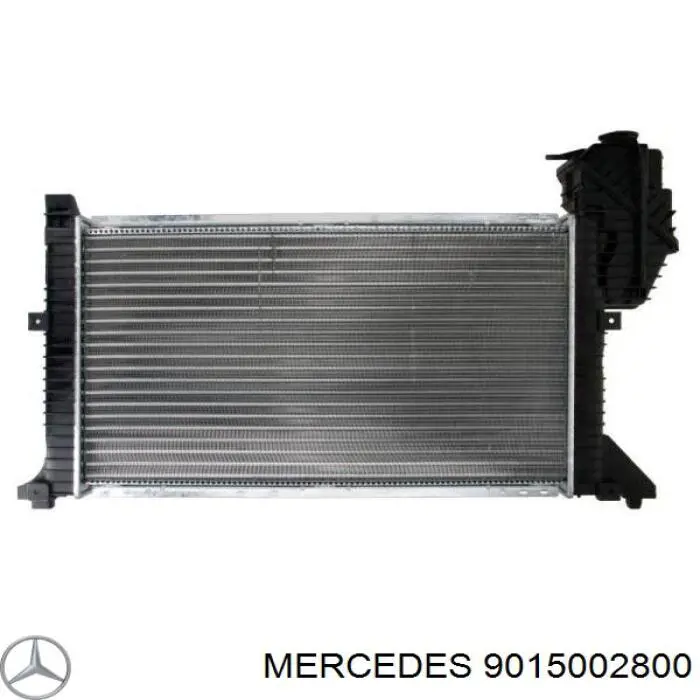 9015002800 Mercedes радіатор охолодження двигуна