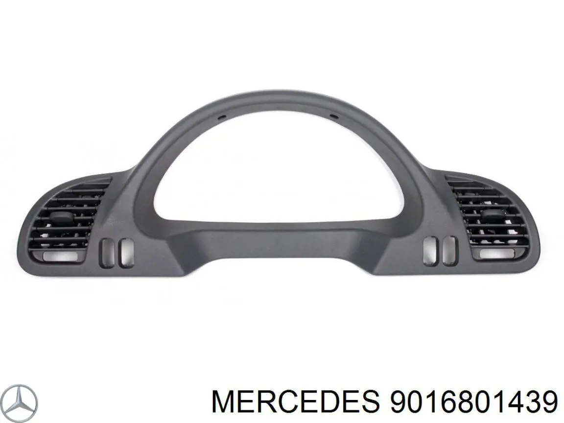 9016801439 Mercedes облицювання щитка приладів "торпедо"