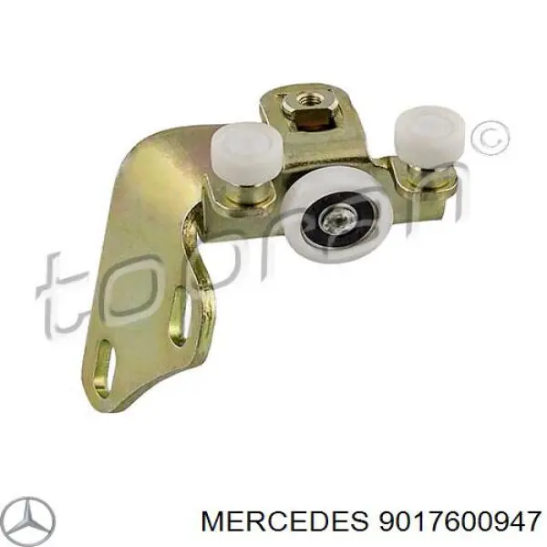 9017600947 Mercedes ролик двері бічної/зсувної, лівий верхній