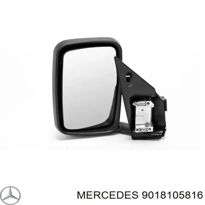 Ліве бокове дзеркало A9018105816 Mercedes