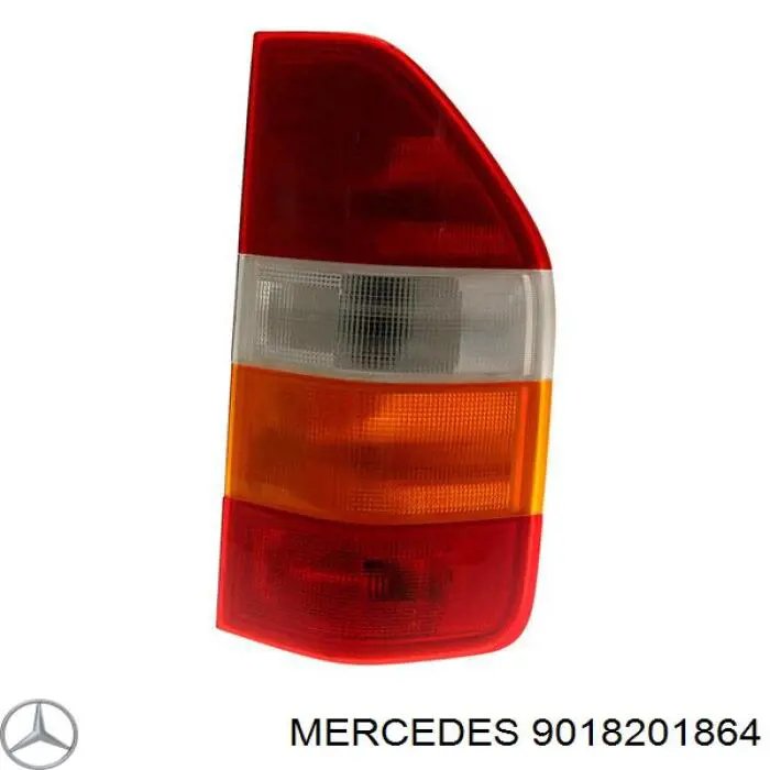 Купити A9018201864 Mercedes Задня права фара