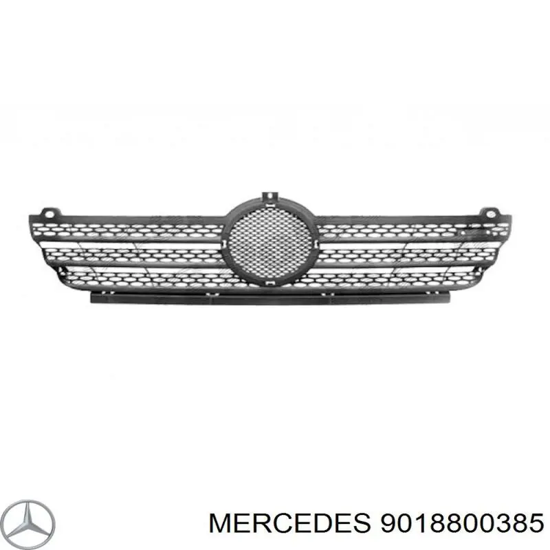 9018800385 Mercedes решітка радіатора
