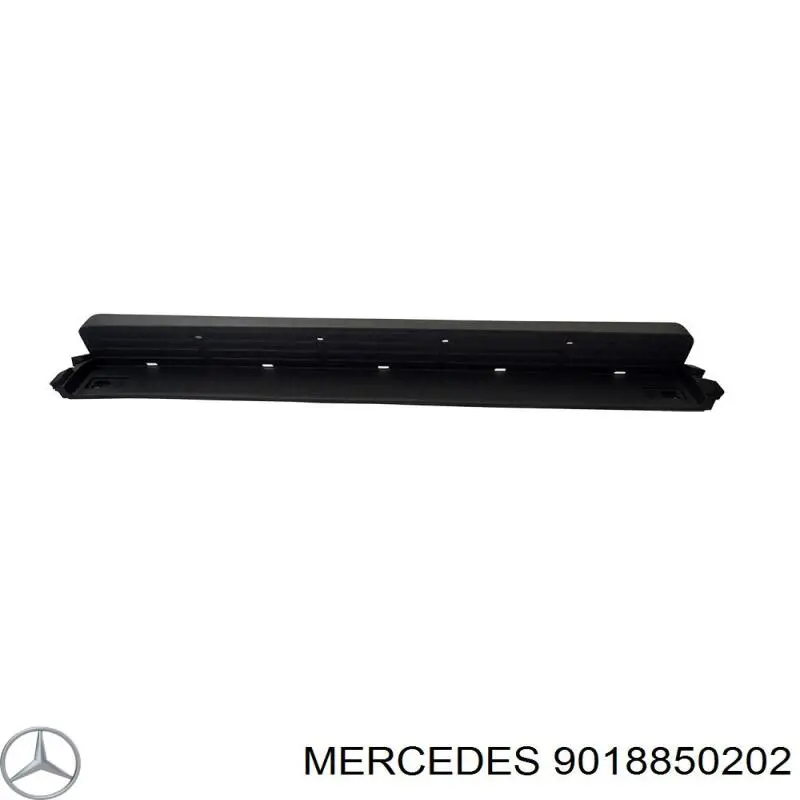 Бампер задній, центральна частина A901885020264 Mercedes