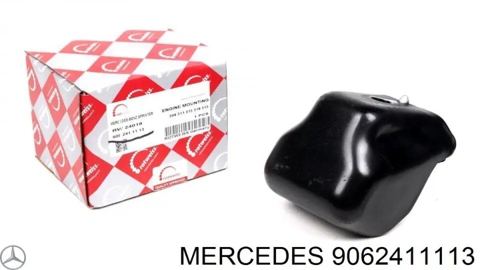 9062411113 Mercedes подушка (опора двигуна ліва/права)
