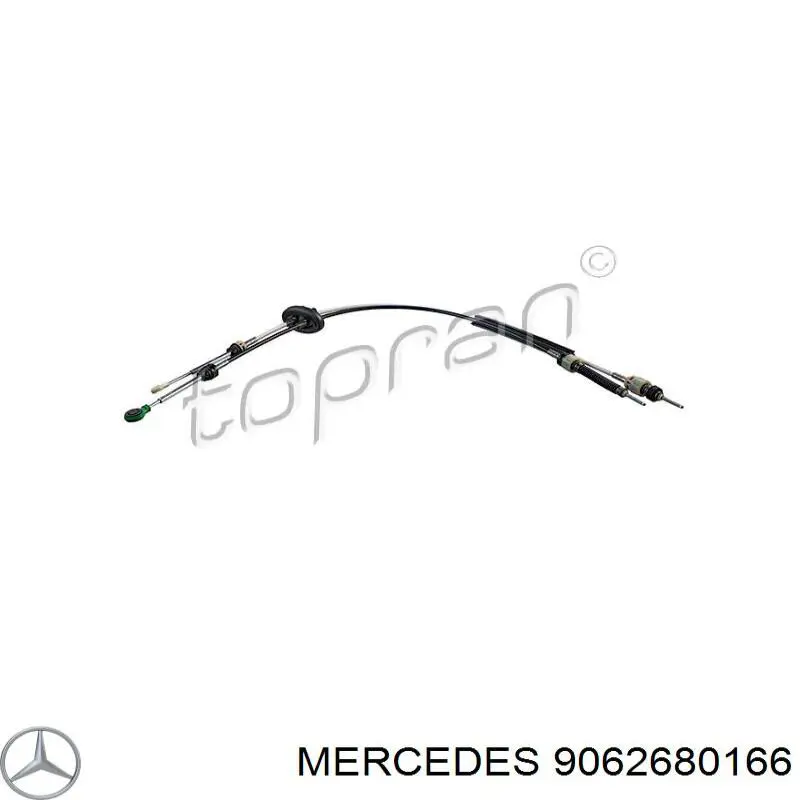 9062680166 Mercedes накінечник троса перемикання передач