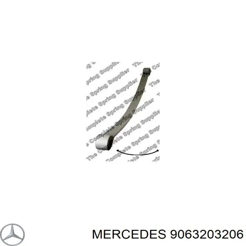 Ресора задня 9063203206 Mercedes