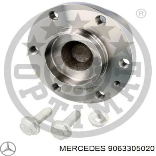 Цапфа - поворотний кулак передній, правий A906330502028 Mercedes