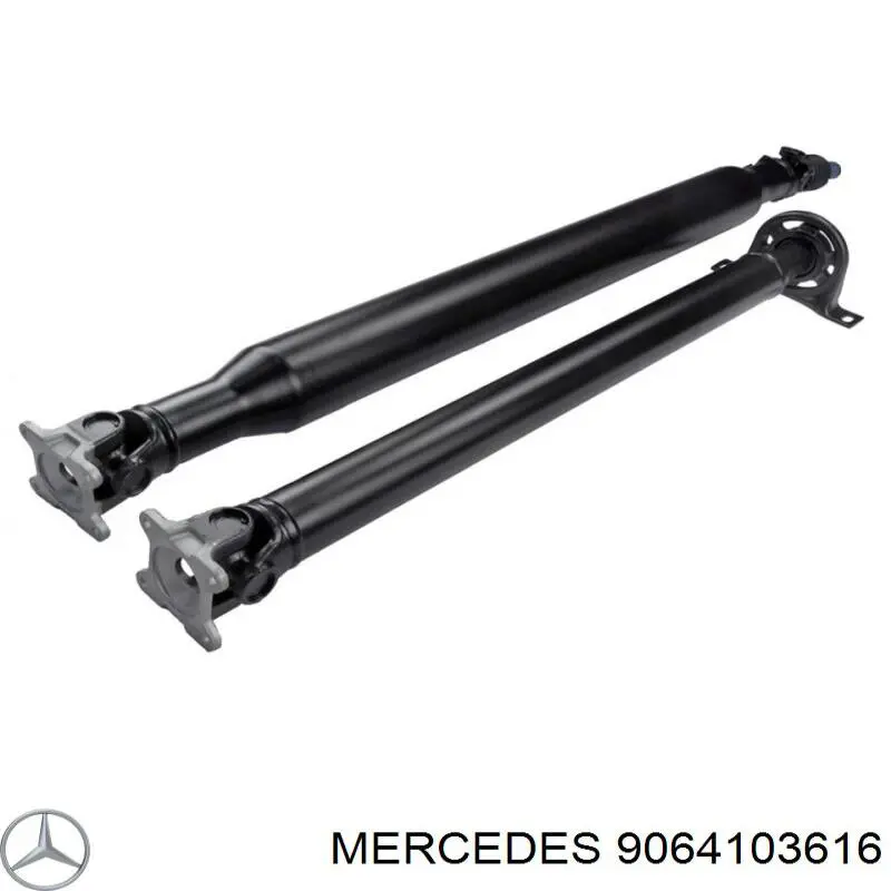 A9064103616 Mercedes Вал карданний основний заднього моста