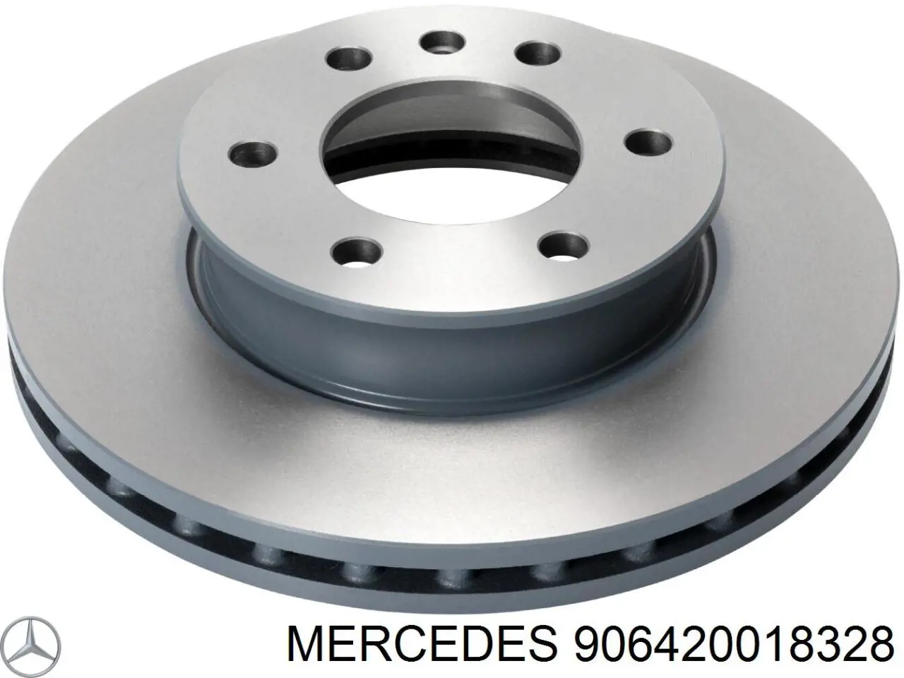 A9064200183 Mercedes диск гальмівний передній