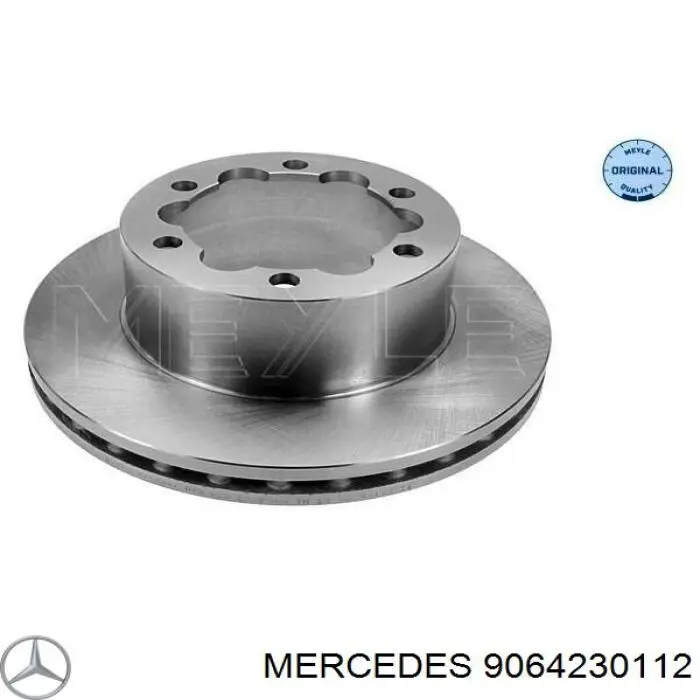 9064230112 Mercedes диск гальмівний задній