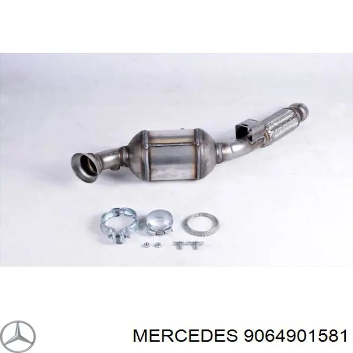 906490158180 Mercedes конвертор-каталізатор (каталітичний нейтралізатор)