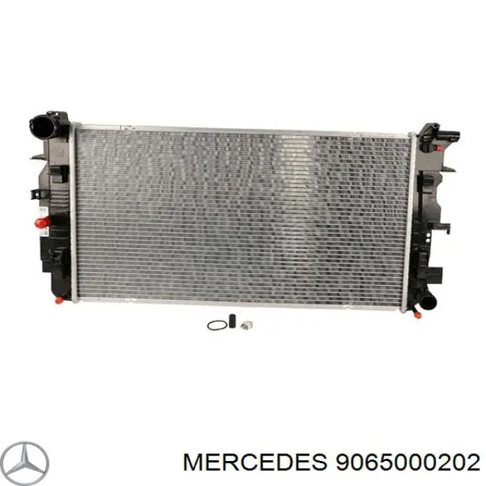 9065000202 Mercedes радіатор охолодження двигуна