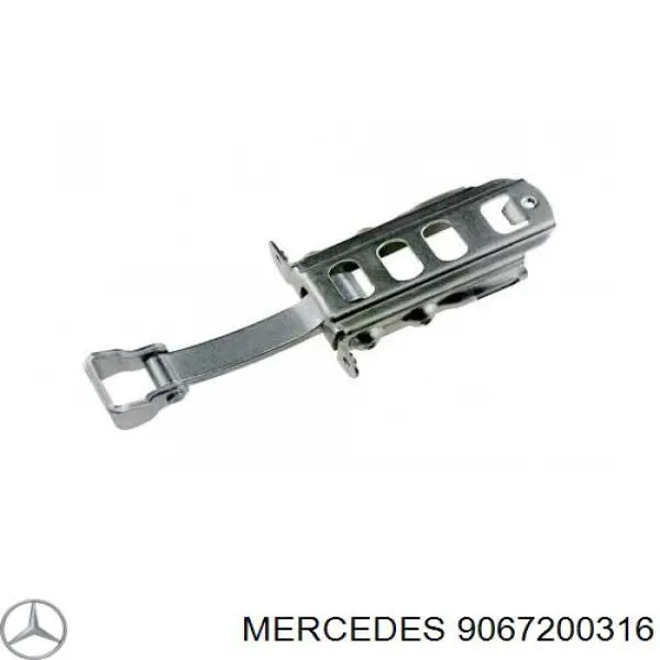 9067200316 Mercedes обмежувач відкриття дверей, передній