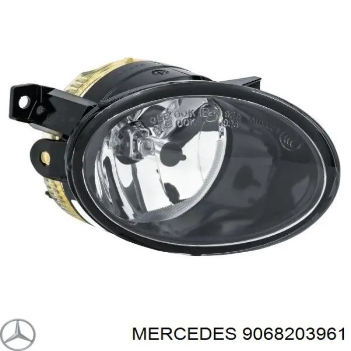 Фара протитуманна, права 9068203961 Mercedes