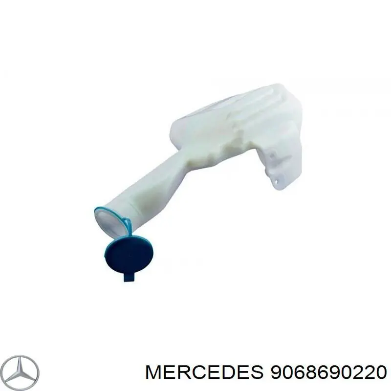 Бачок омивача лобового скла Autotechteile 1008612 ціна, від 25.37 USD