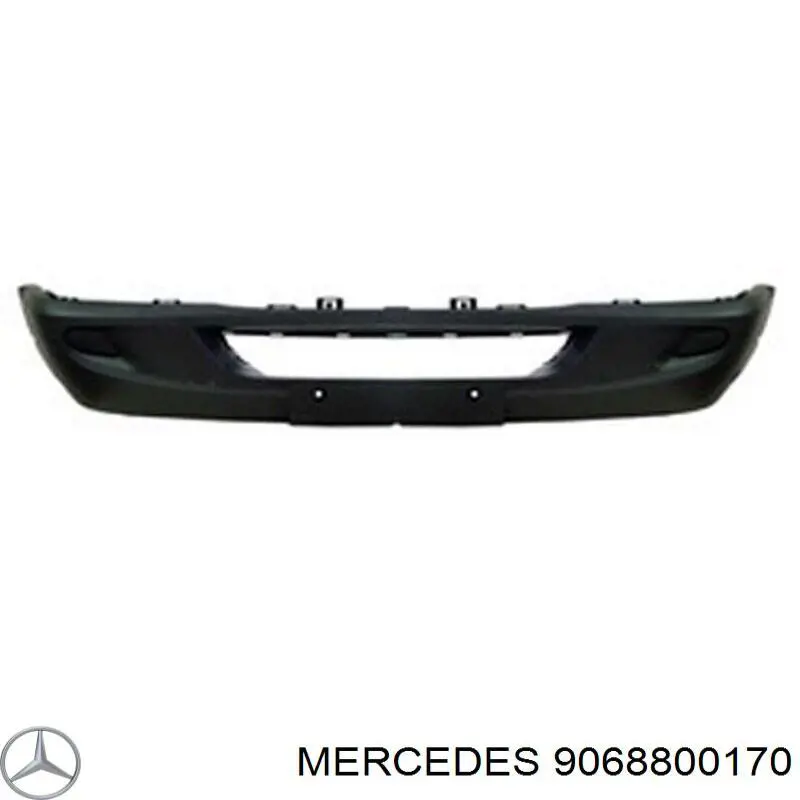  Передній бампер Mercedes Sprinter 