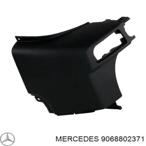 Бампер задній, права частина Mercedes A90688046719B51 ціна, від 11.73 USD
