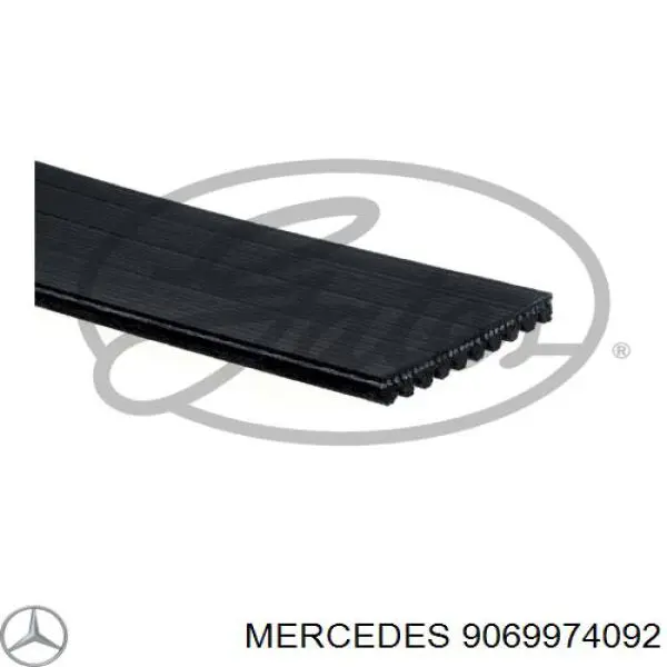 Ремінь приводний, агрегатів 9069974092 Mercedes