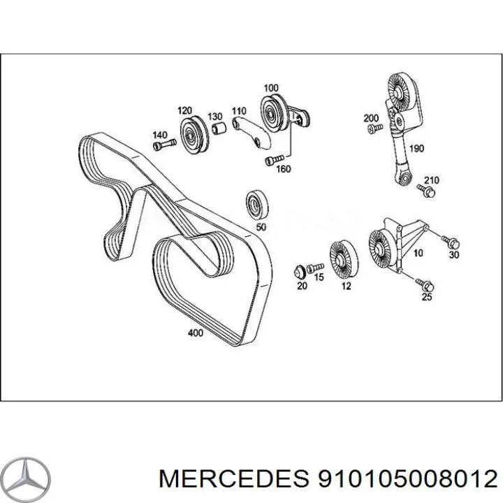 N910105008012 Mercedes 