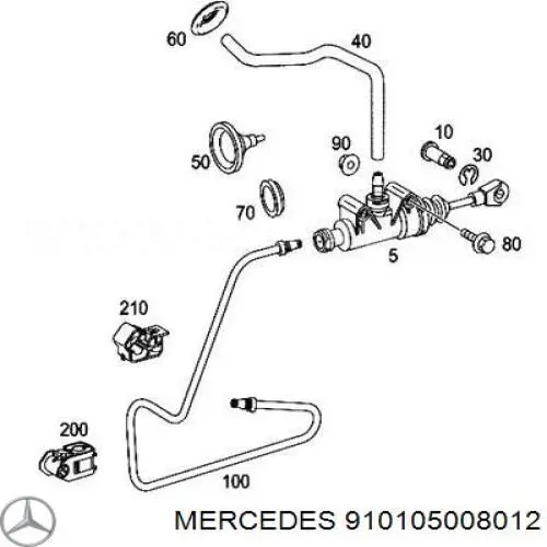  Mercedes N910105008012 ціна, від 3.30 USD
