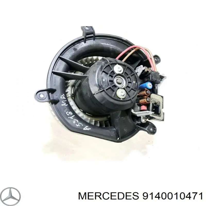 Реле обігрівача Mercedes 9140010471