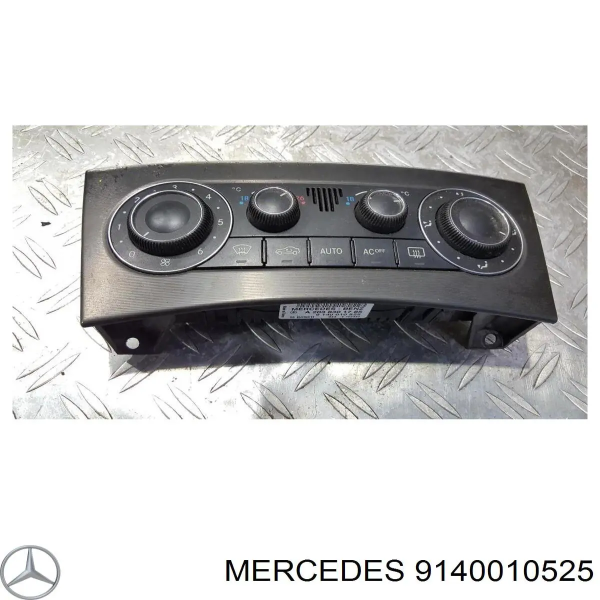  Блок управління кондиціонером Mercedes C 