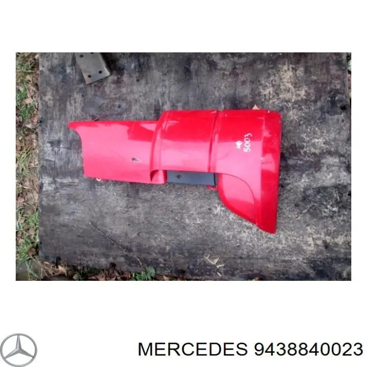 Купити A9438840023 Mercedes Дефлектор кабіни, TRUCK