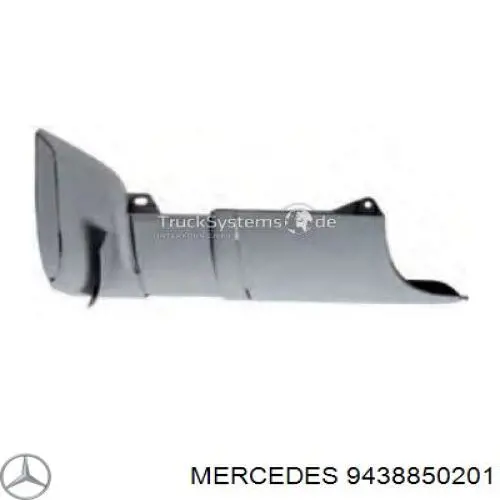 Бампер на авто Mercedes A9438850201 ціна, від 21.17 USD