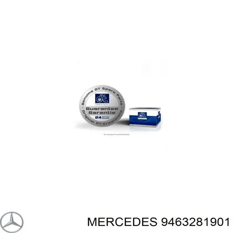 Пневмоподушка/Пневморессора моста заднього 9463281901 Mercedes