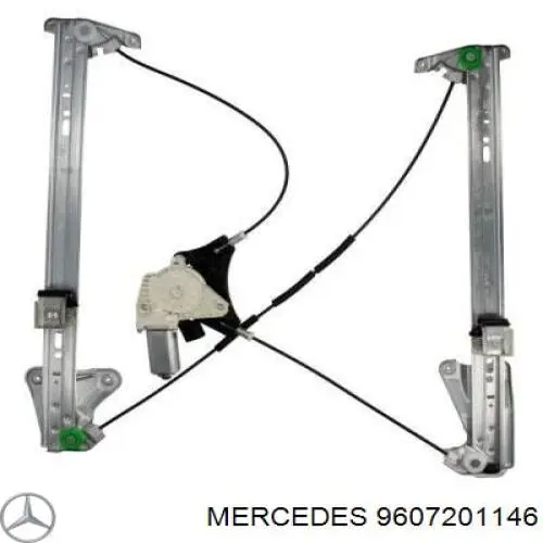 Склопідйомник з електродвигуном Mercedes A9607201146 ціна, від 105.54 USD