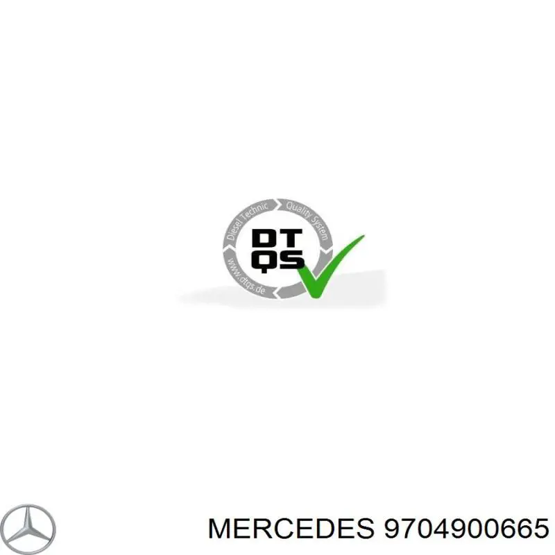 9704900665 Mercedes гофра глушника
