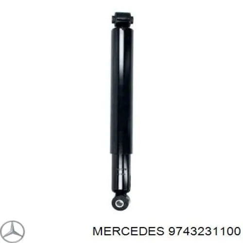 9743231100 Mercedes амортизатор передній