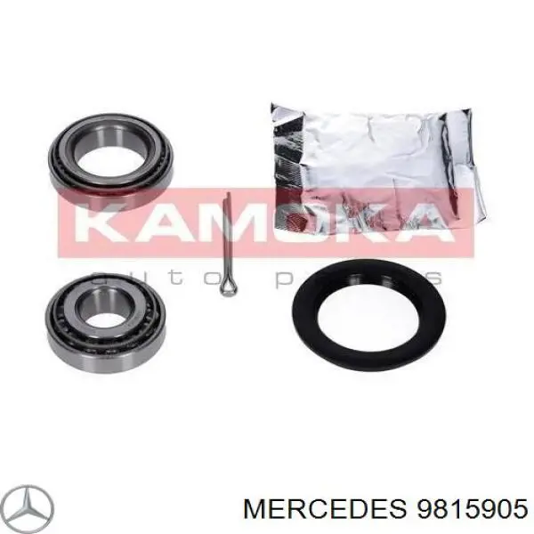 Підшипник маточини передньої, зовнішній Mercedes 9815905 ціна, від 6.08 USD
