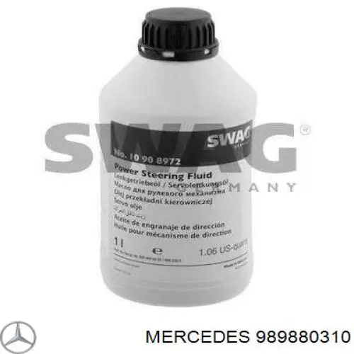Гідравлічне масло (рідина) Mercedes 989880310 ціна, від 11.40 USD