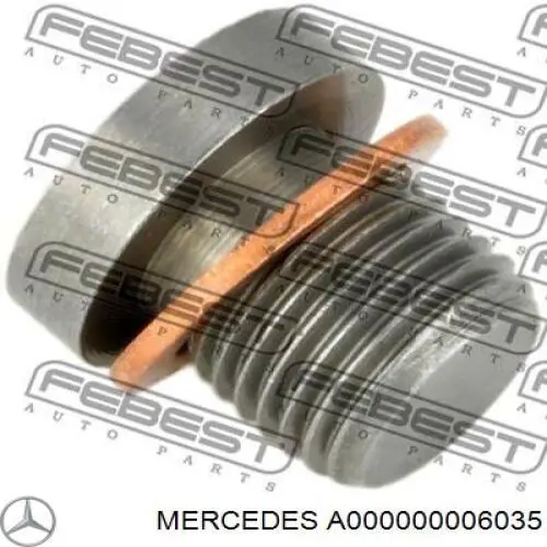 Прокладка пробки піддону двигуна Mercedes A000000006035 ціна, від 2.90 USD