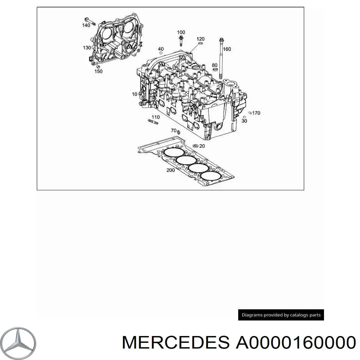 Болт головки блока циліндрів, ГБЦ Mercedes A000016000064 ціна, від 20.14 USD