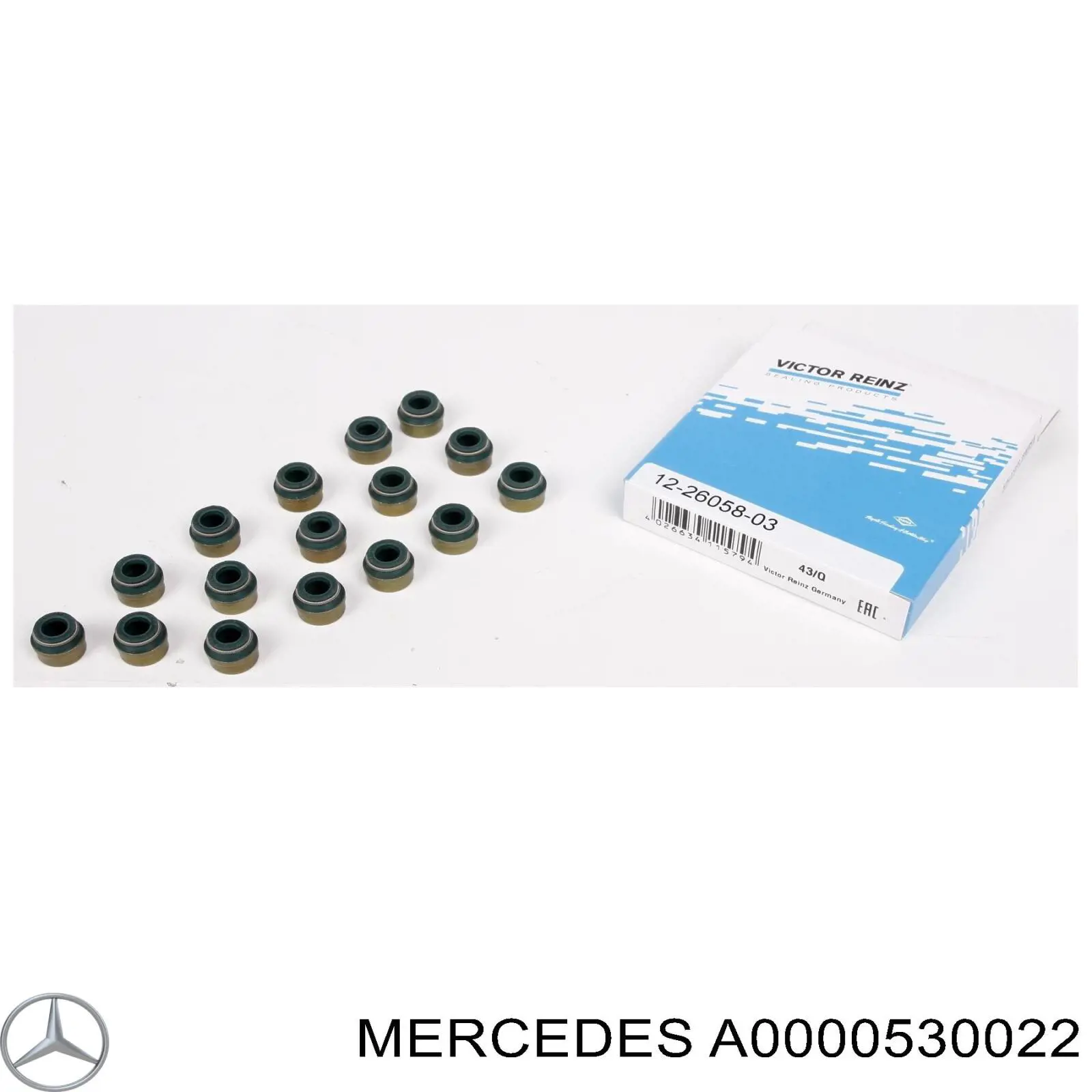 Купити A0000530022 Mercedes Сальник клапана