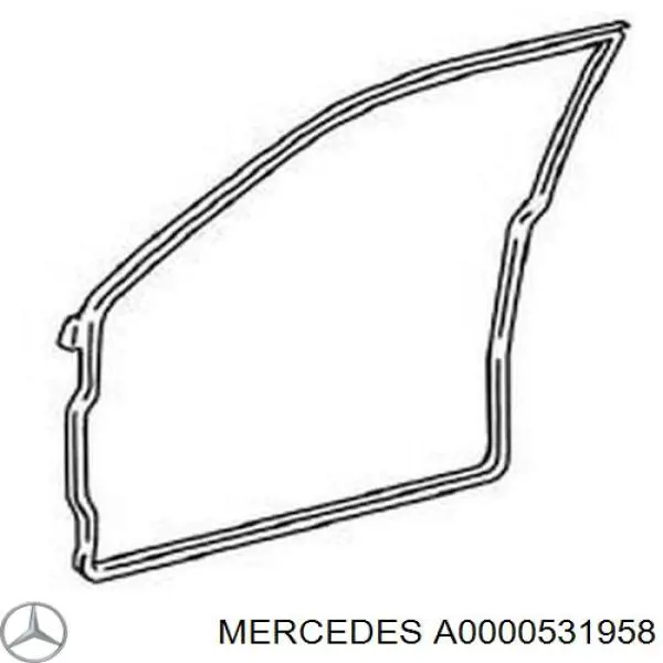 Купити A0000531958 Mercedes Сальник клапана (маслознімний), випускного