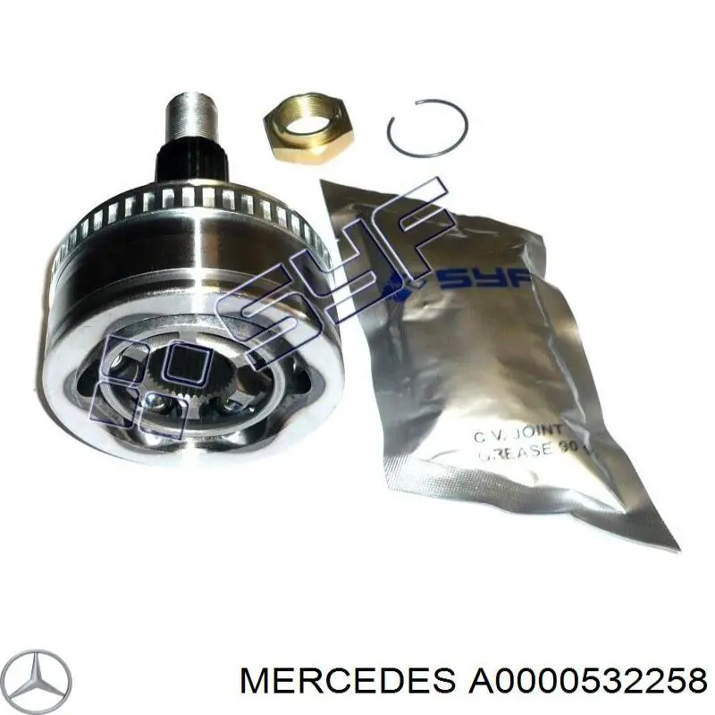 A0000532258 Mercedes Сальник клапана (Маслос'емниє), впуск/випуск