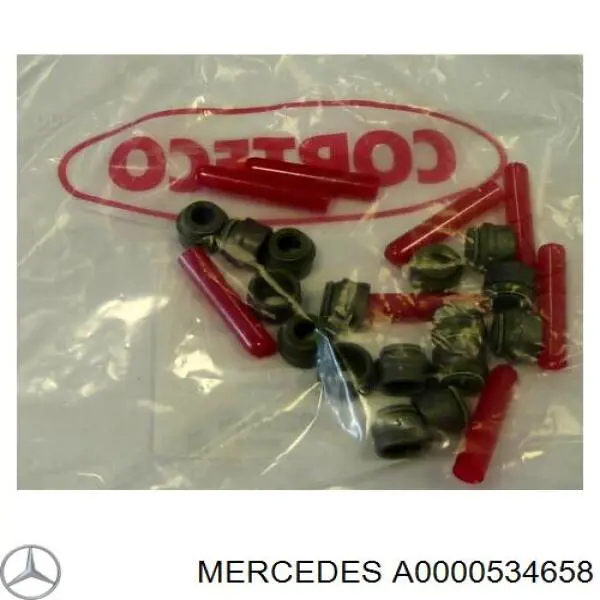 A0000534658 Mercedes сальник клапана (маслознімний, впуск/випуск)