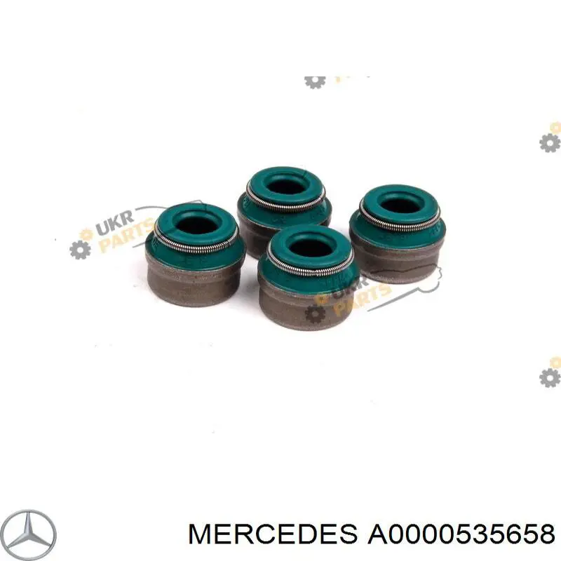Сальник клапана (маслознімний), впуск/випуск, комплект на мотор Mercedes A0000535658 ціна, від 27.58 USD
