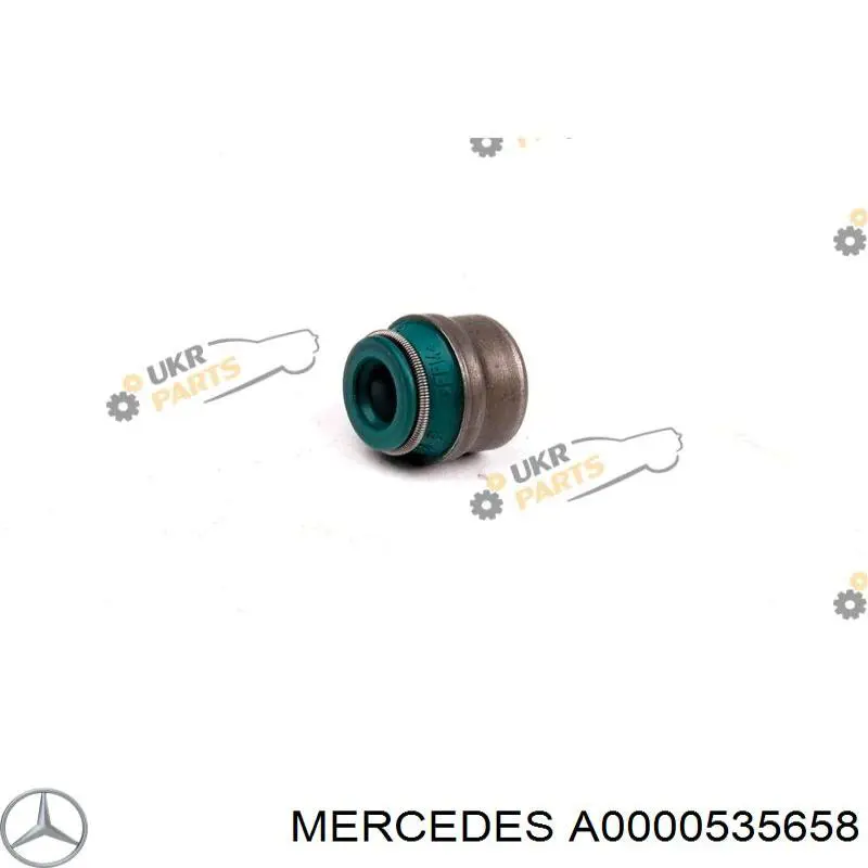 Купити A0000535658 Mercedes Сальник клапана (маслознімний), впуск/випуск, комплект на мотор