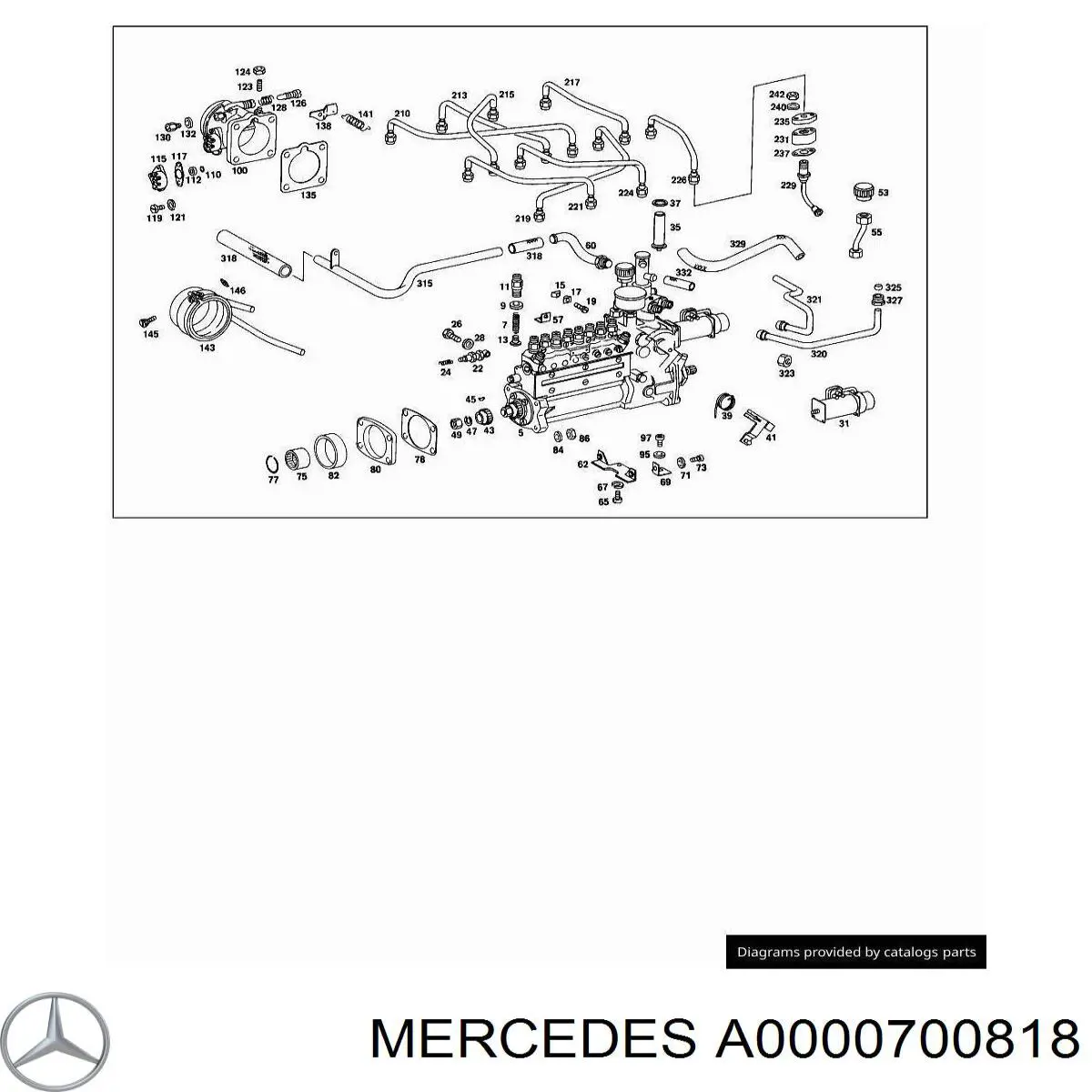 Купити A0000700818 Mercedes 