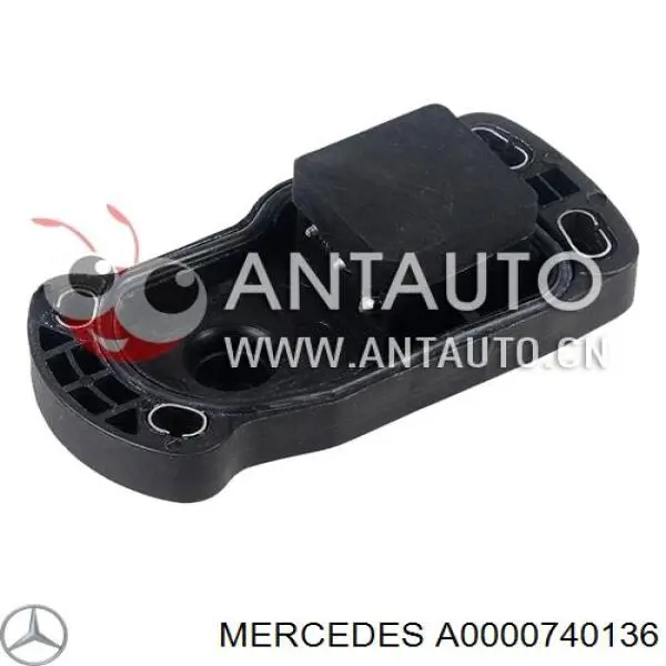 A0000740136 Mercedes датчик положення дросельної заслінки (потенціометр)