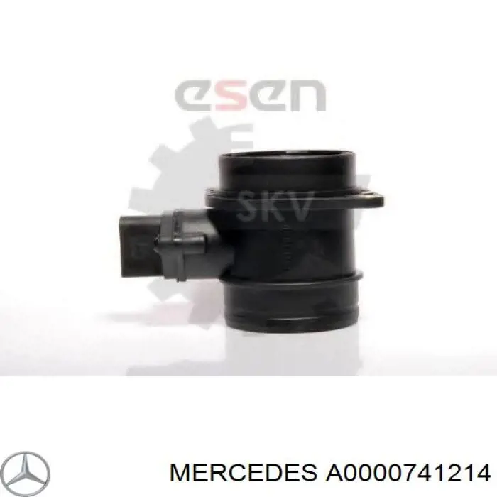 A0000741214 Mercedes Датчик витрати повітря