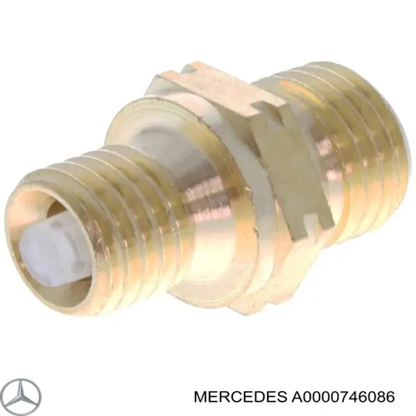 Купити A0000746086 Mercedes Штуцер з'єднувальний корпусу паливного фільтра