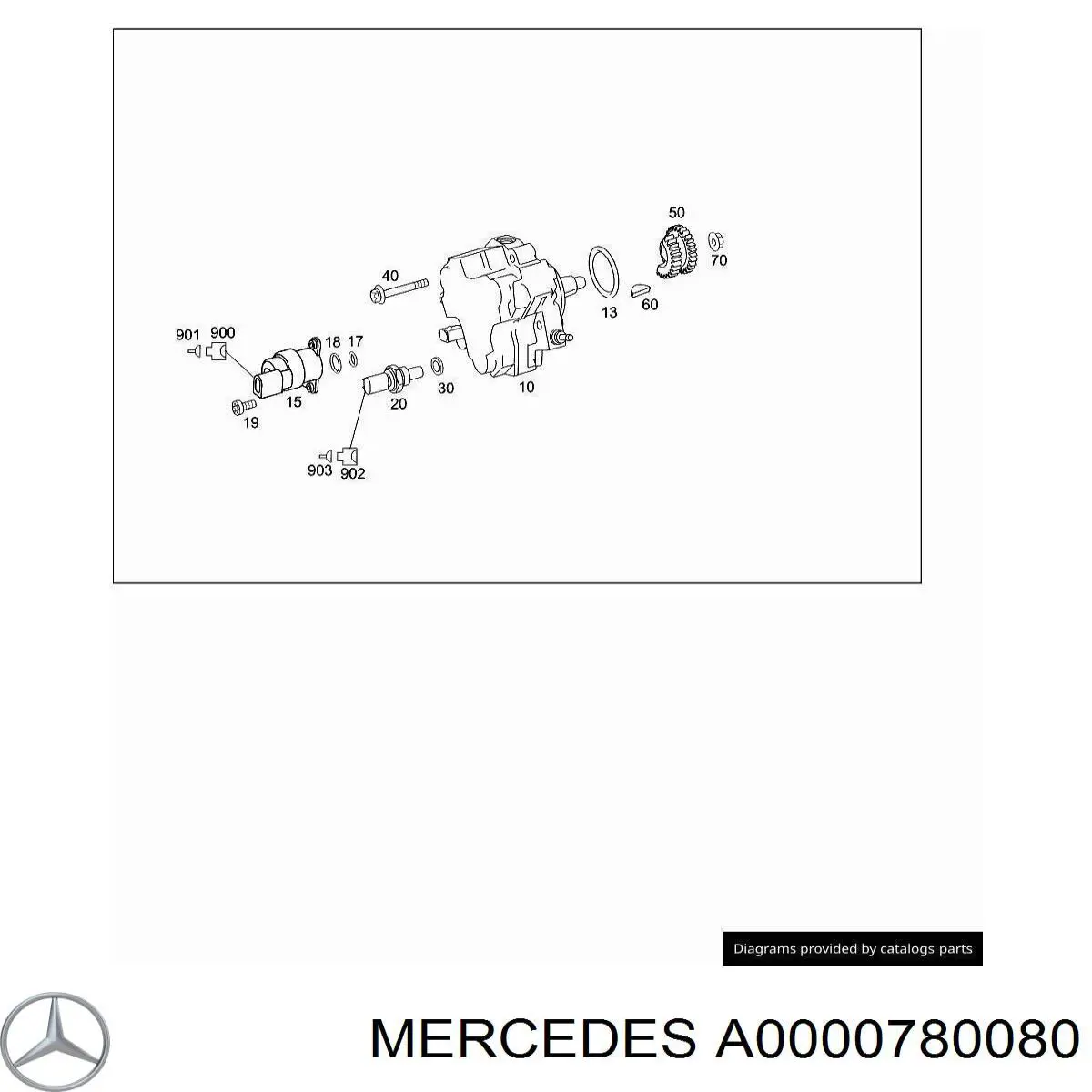  Mercedes A0000780080 ціна, від 4.18 USD