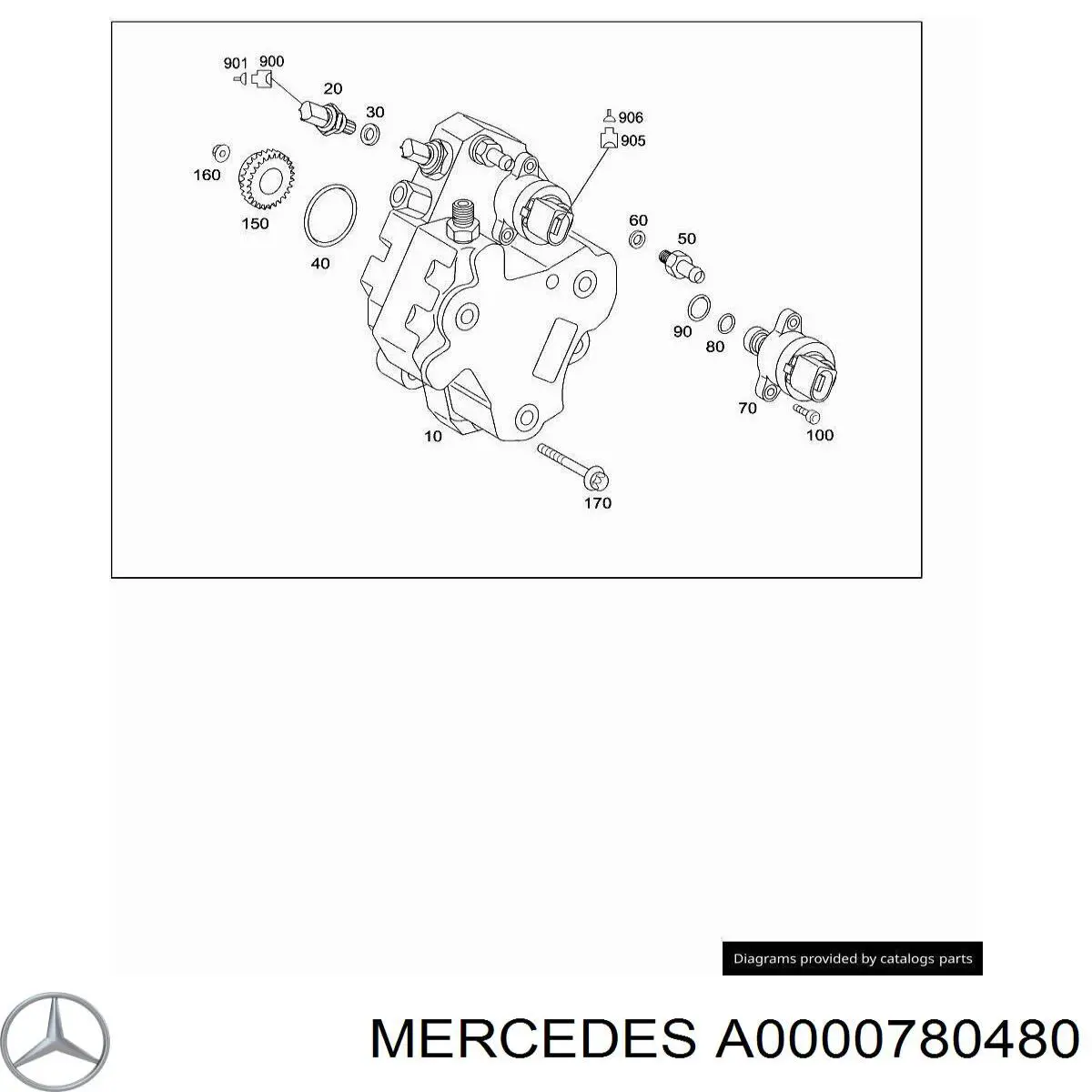 A0000780480 Mercedes 